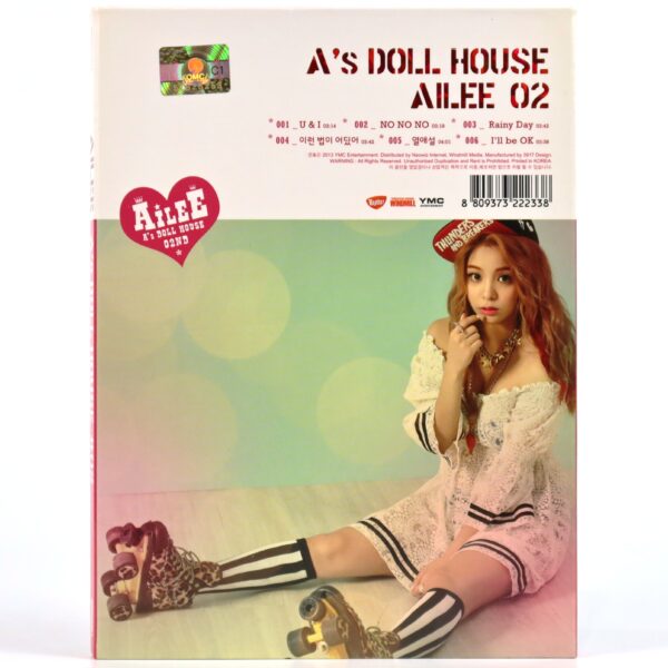 Ailee - A's Doll House 2nd Album CD K-Pop 2013