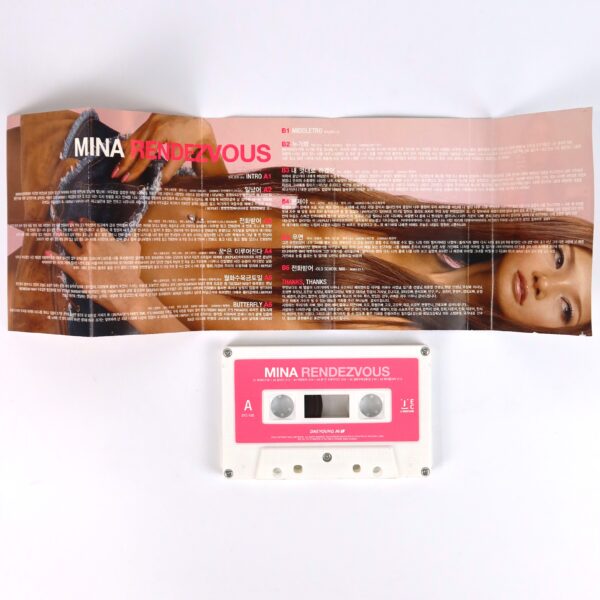 Mina - Rendezvous 1st Album Cassette Tape 2000s K-Pop R&B Korea 2002 Shim Mina