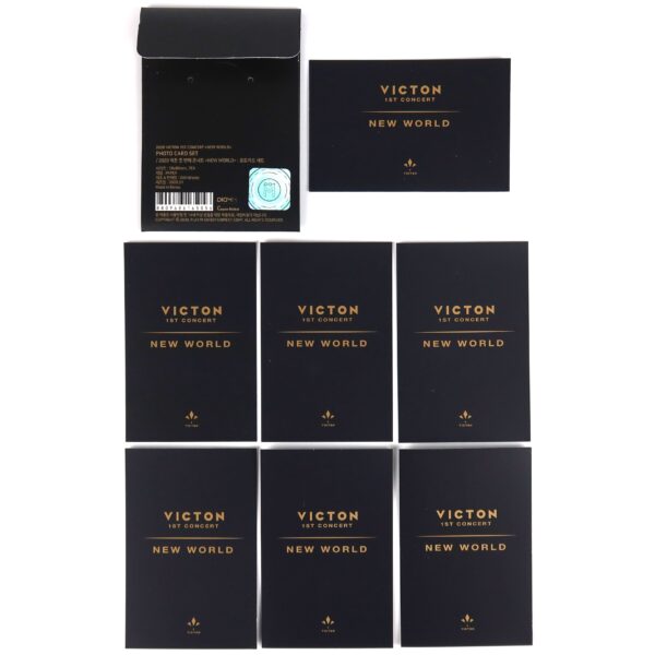 Victon 1st Concert New World Photocard Set 2020