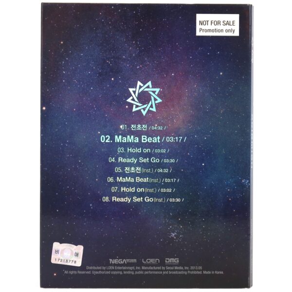 LC9 - Skirmish Album CD Promo K-Pop 2013