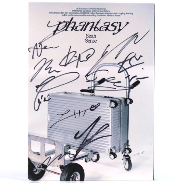 The Boyz - Phantasy Pt. 2 Sixth Sense [Fake Ver.] Signed CD Album Promo 2023