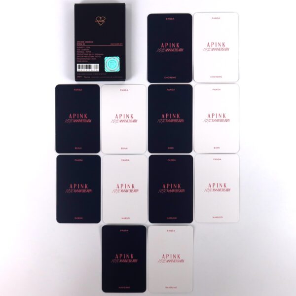 Apink 10th Anniversary Photocard Set Official Goods 2021