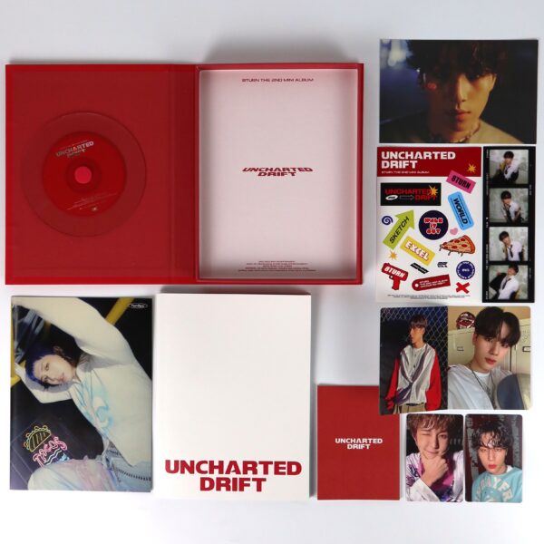 8Turn - Uncharted Drift [Uncharted Ver.] Signed Autographed Album Promo CD 2023