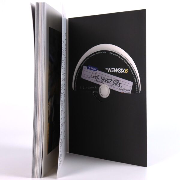 TNX - Love Never Dies [Record Ver.] Signed 2nd Mini Album CD Promo 2023 K-Pop