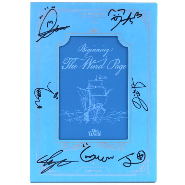 The Wind - Beginning: The Wind Page [Youth Ver.] Signed 1st Mini Album CD Promo