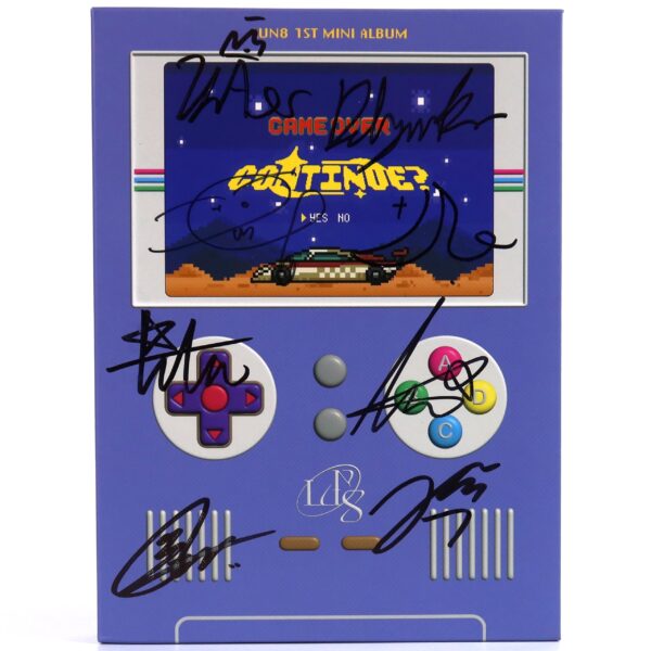 Lun8 - Continue? [I Ver.] Signed Autographed 1st Mini Album CD Promo K-Pop 2023