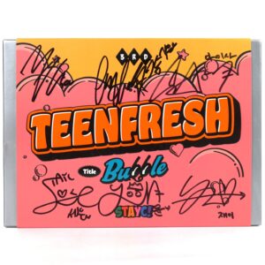 Stayc - Teenfresh [Bubble Ver.] Signed Autographed 3rd Mini Album CD 2023 Bubble