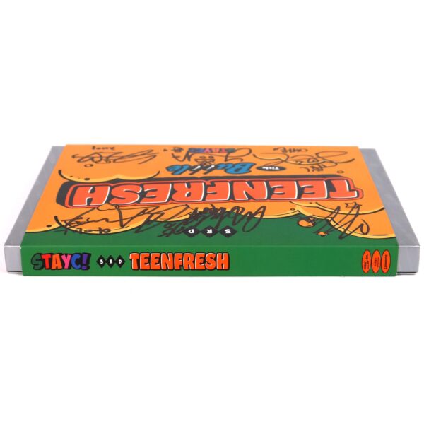 Stayc - Teenfresh [Arcade Ver.] Signed Autographed 3rd Mini Album CD 2023 Bubble