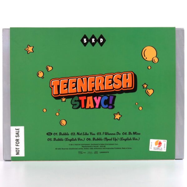 Stayc - Teenfresh [Arcade Ver.] Signed Autographed 3rd Mini Album CD 2023 Bubble