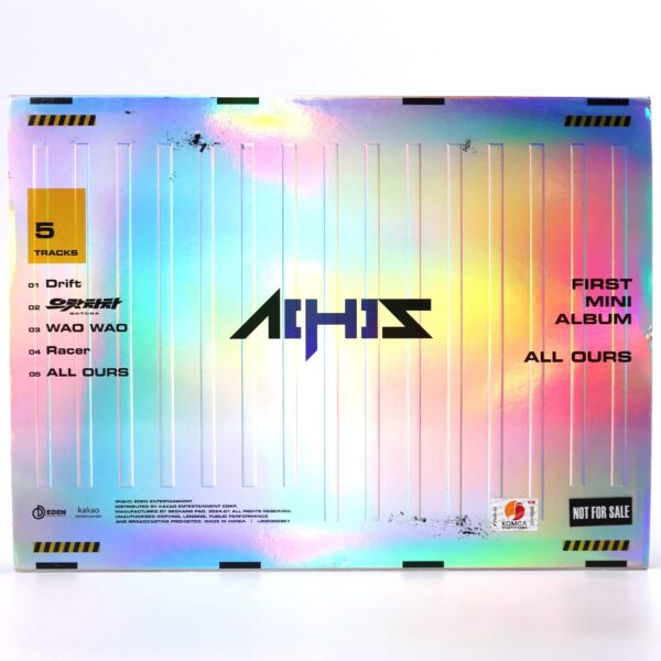 ALL(H)OURS - All Ours [Day Ver.] Signed First Mini Album CD Promo K-Pop 2024