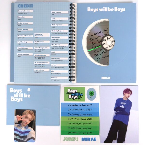 Mirae - Boys Will Be Boys Signed Autographed 5th Mini Album CD K-Pop 2023