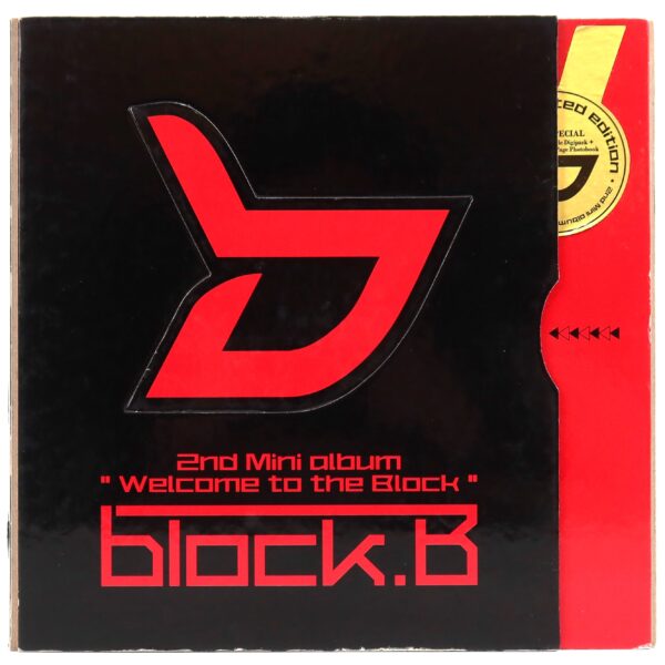 Block B - Welcome to the Block 2nd Mini Album Limited Edition CD 2012 K-Pop