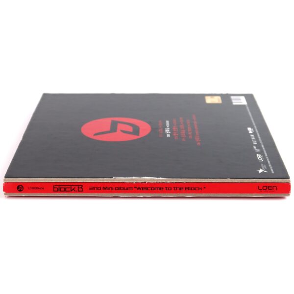 Block B - Welcome to the Block 2nd Mini Album Limited Edition CD 2012 K-Pop