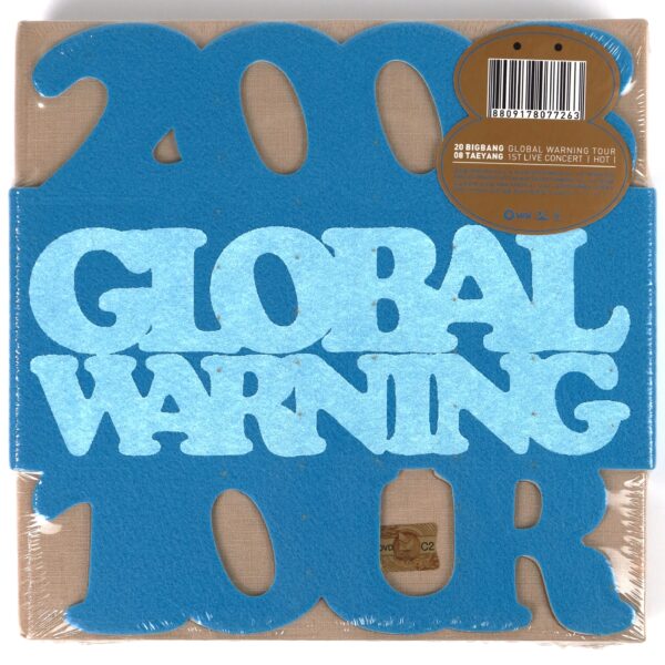 Bigbang - 2008 Global Warning Tour Taeyang 1st Live Concert DVD Sealed Blue