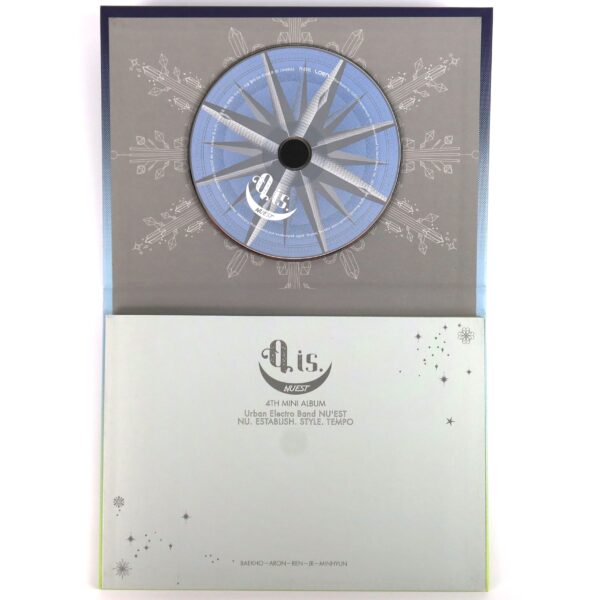 Nu'est - Q Is 4th Mini Album CD + Aron Photocard K-Pop 2016