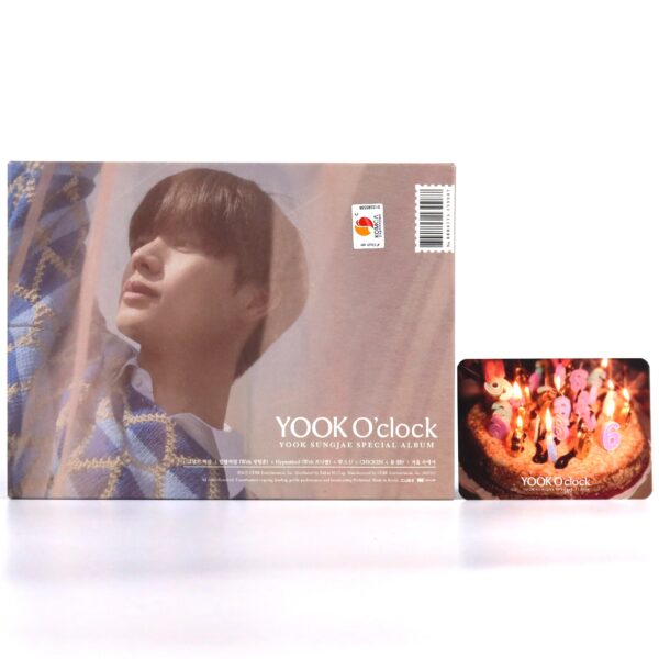 Yook Sungjae - YOOK O'clock Special Album CD Complete Set K-Pop 2020 BTOB
