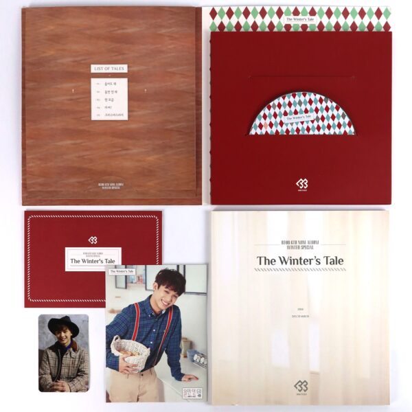 BTOB - The Winter's Tale Album CD Sungjae Photocard Hyunsik Postcard K-Pop 2014