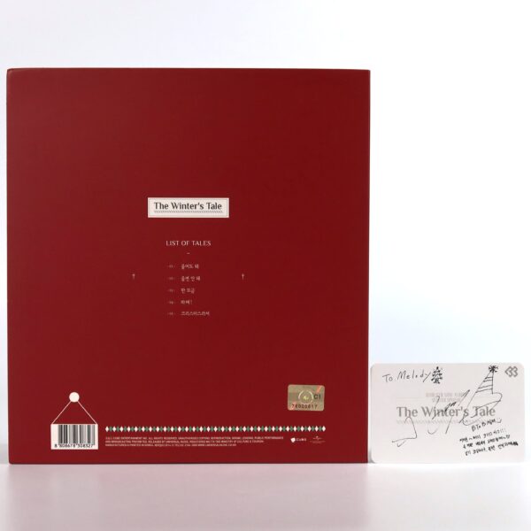BTOB - The Winter's Tale Album CD Sungjae Photocard Hyunsik Postcard K-Pop 2014