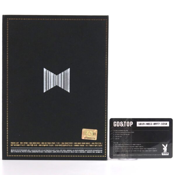 GD & TOP [Purple Bunny Ver.] First Album CD G-Dragon Top Bigbang High ...