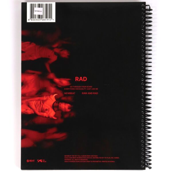 Newbeat - Raw And Rad [Rad Ver.] Signed Autographed 1st Album CD Promo 2025