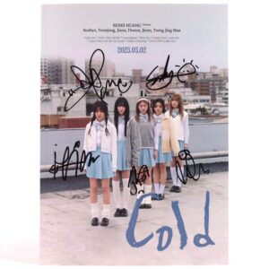 Young Posse - Cold [Photobook Ver.] Signed Autographed Album CD Promo K-Pop 2025