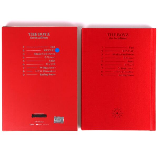 The Boyz - Reveal Signed Autographed 1st Album CD Promo 2020 K-Pop