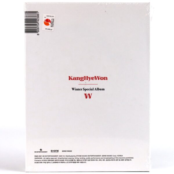 Kang Hyewon - W Winter Special Album CD Sealed K-Pop 2021 IZ*ONE