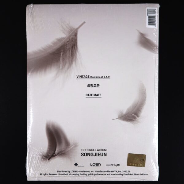 Song Ji-Eun - False Hope 1st Single Album Sealed CD 2013 K-Pop B.A.P Jieun
