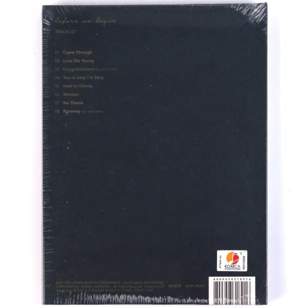 Eric Nam - Before We Begin CD Album New Sealed K-Pop 2019