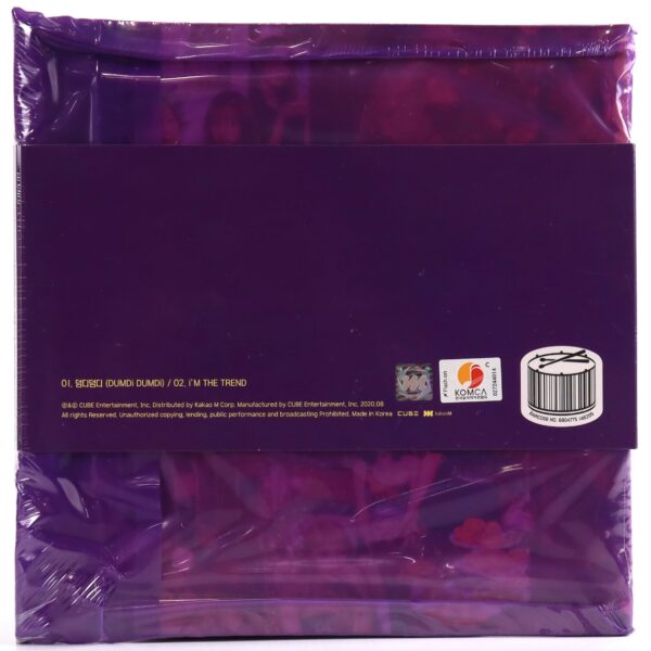 (G)I-DLE - DUMDi DUMDi [Night Ver.] Single Album Sealed CD Gidle 2020 K-Pop