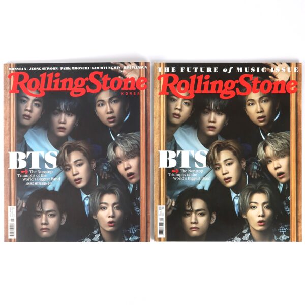 IMG_3276 BTS Rolling Stone Magazine Korea + US Set April/June 2021