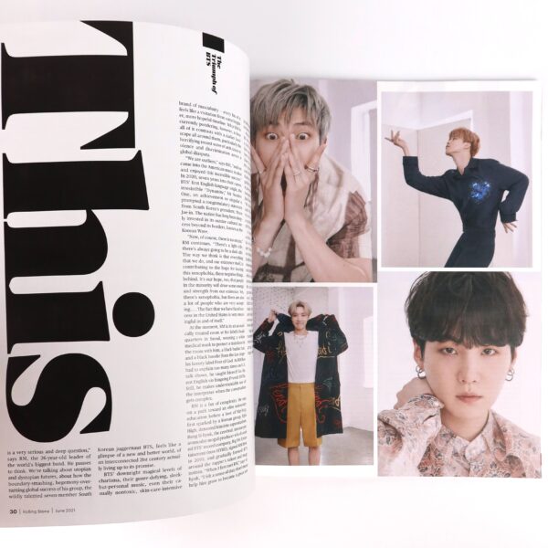 IMG_3281 BTS Rolling Stone Magazine Korea + US Set April/June 2021