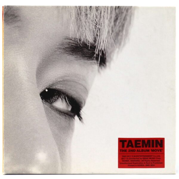 Taemin - Move [Mood Ver.] 2nd Album CD No Photocard 2017 Shinee