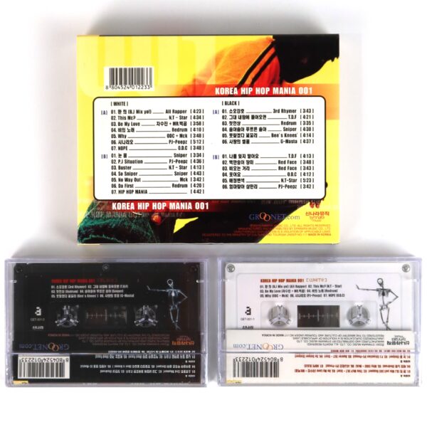 Korea Hip Hop Mania 001 Cassette Tape Sealed K-Rap Underground Mixtape 2001