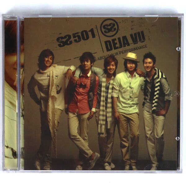 SS501 - Deja Vu 3rd Mini Album K-Pop 2008