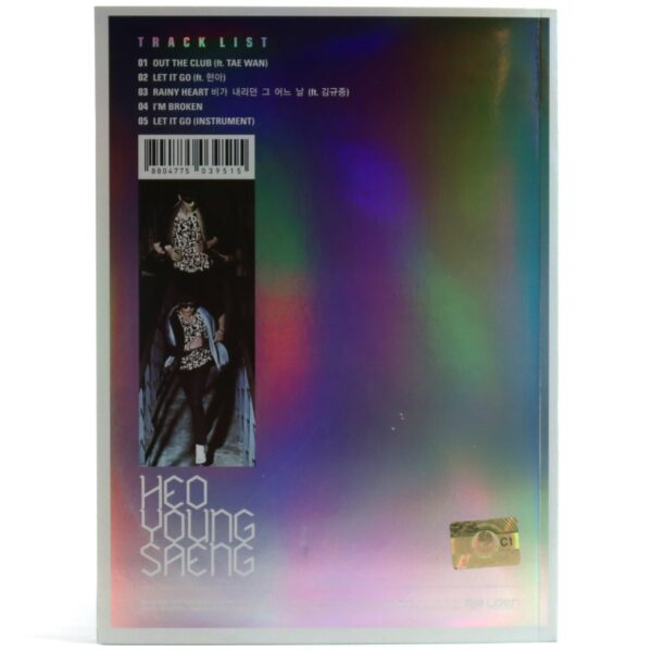 Heo Young Saeng - Let It Go 1st Mini Album CD 2011 SS501