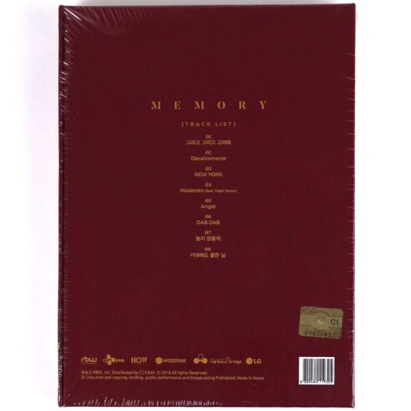 IMG_3585 Mamamoo - Memory 4th Mini Album CD Sealed 2016