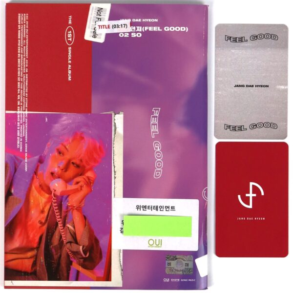 Jang Dae Hyeon - Feel Good Album CD + Photocards Promo K-Pop 2019 Rainz