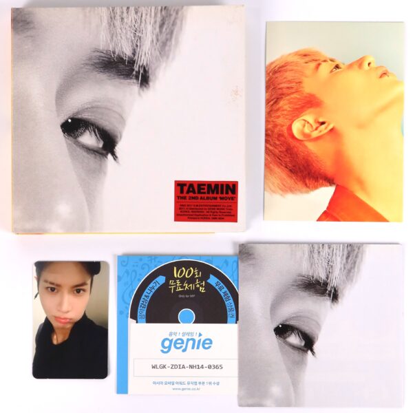 Taemin - Move [Mood Ver.] 2nd Album CD + Photocard 2017 Shinee