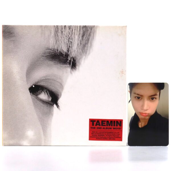 Taemin - Move [Mood Ver.] 2nd Album CD + Photocard 2017 Shinee