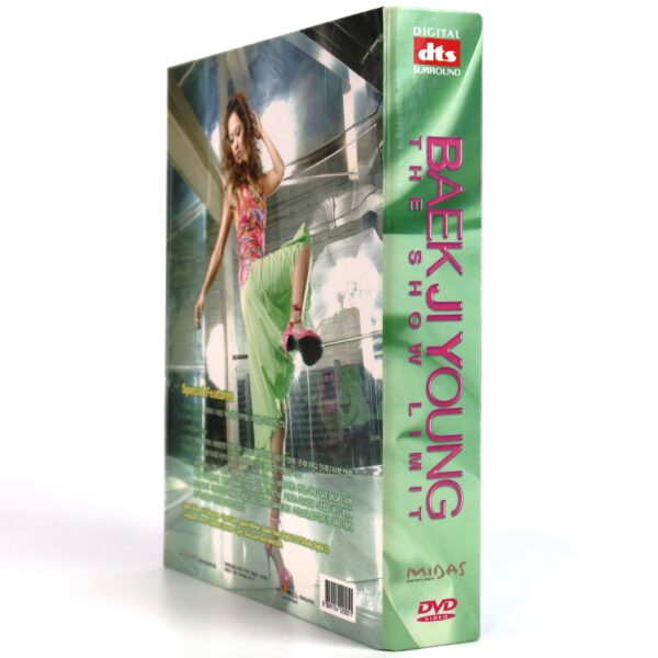 Baek Ji Young - The Show Limit DVD Set in Binder K-Pop 2004 Baek Z Young