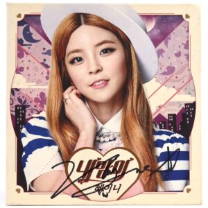 Heyne - My Heart Signed Autographed Single Album CD Promo K-Pop 2015