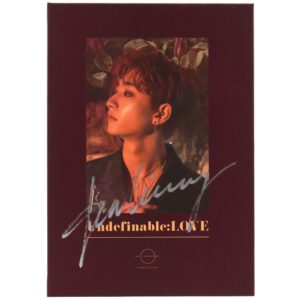 Hong Eunki - Undefinable:LOVE 1st Mini Album Signed Promo CD 2020 Rainz K-Pop