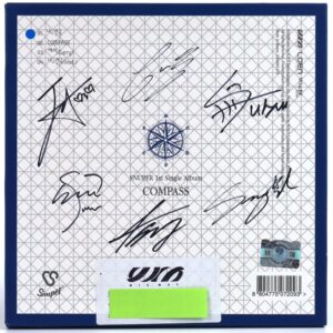 Snuper - Compass 1st Single Album Signed Autographed CD Promo K-Pop 2013