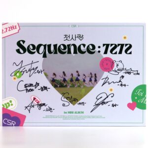 CSR - Sequence : 7272 Signed Autographed CD Mini Album K-Pop 2022