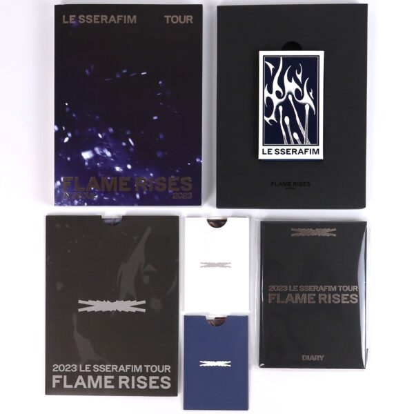 Le Sserafim - Flame Rises In Seoul 2023 Photobook Set