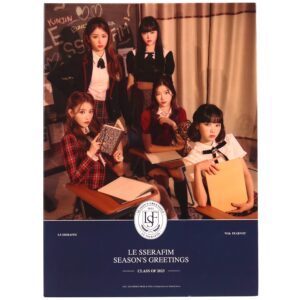 Le Sserafim 2023 Season's Greetings Incomplete Set + Weverse POB [read]