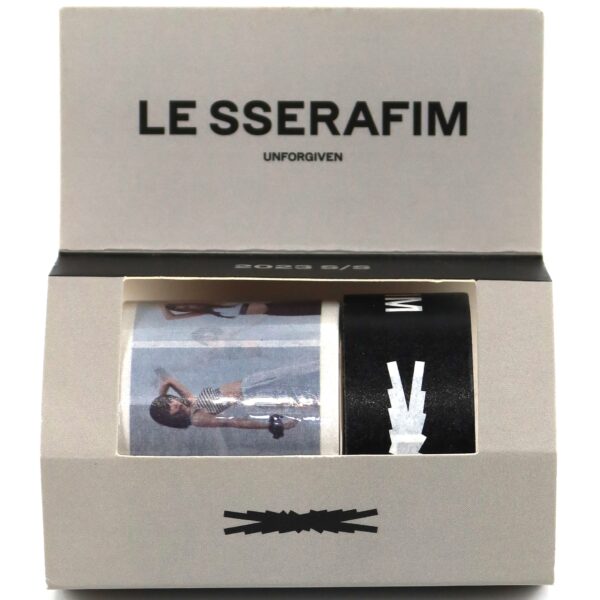 Le Sserafim Unforgiven 2023 S/S Masking Tape Set