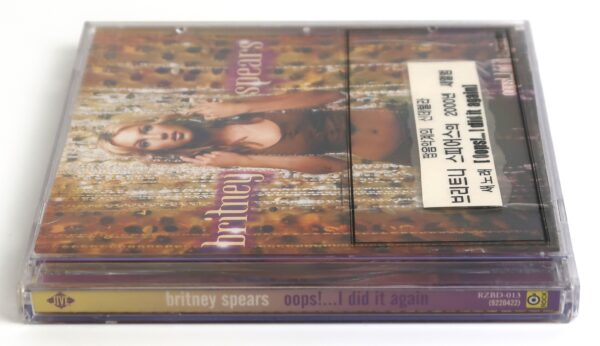 Britney Spears - Oops!...I Did It Again Korean Album CD Promo Korea