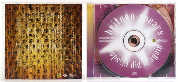 Britney Spears - Oops!...I Did It Again Korean Album CD Promo Korea